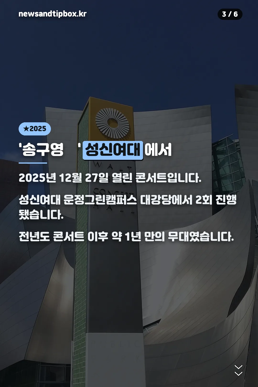 송구영辛 콘서트