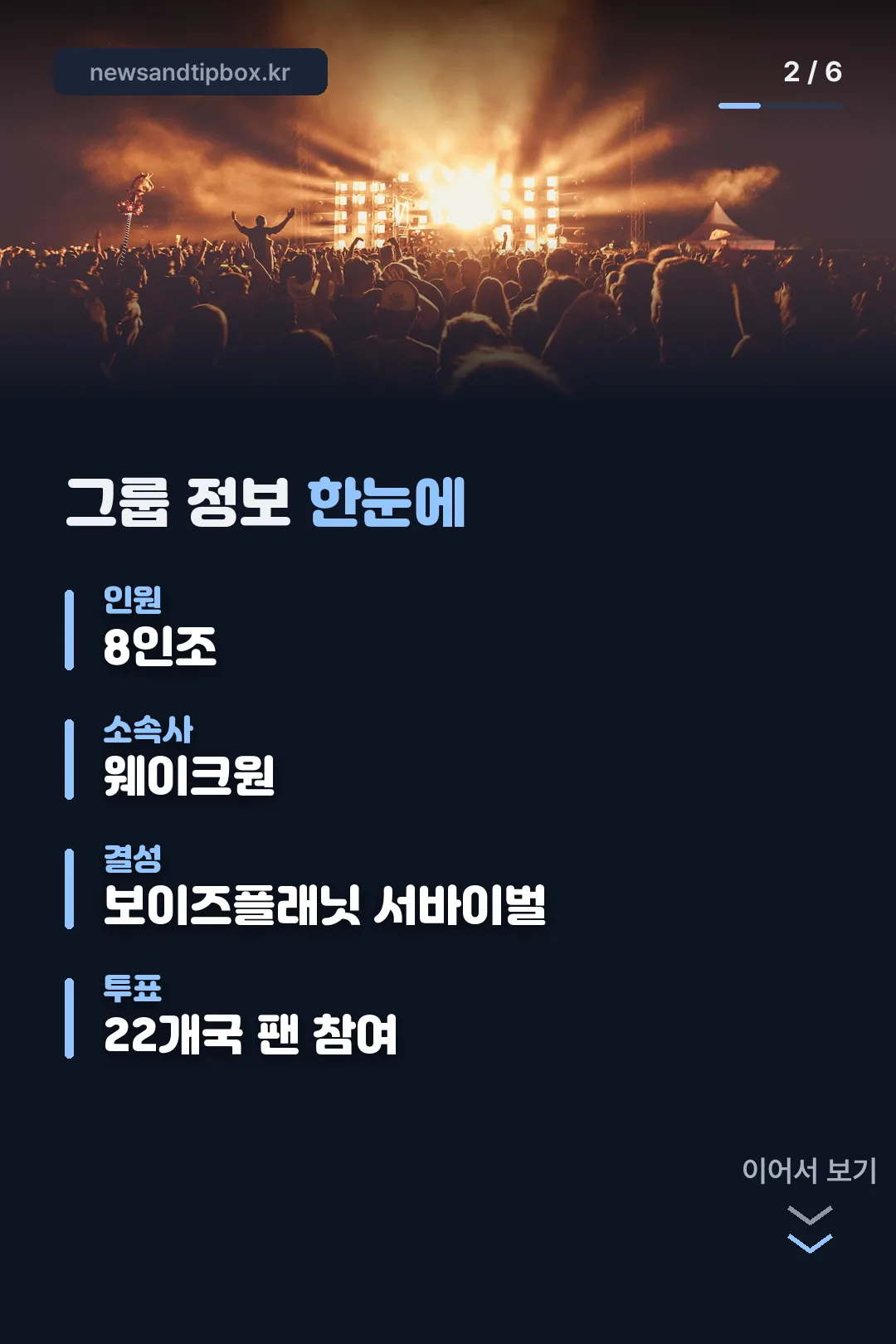 그룹 정보 한눈에