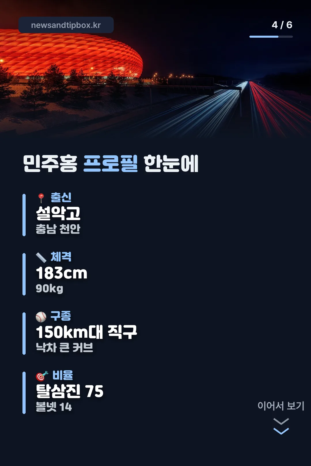 민주홍 프로필 요약