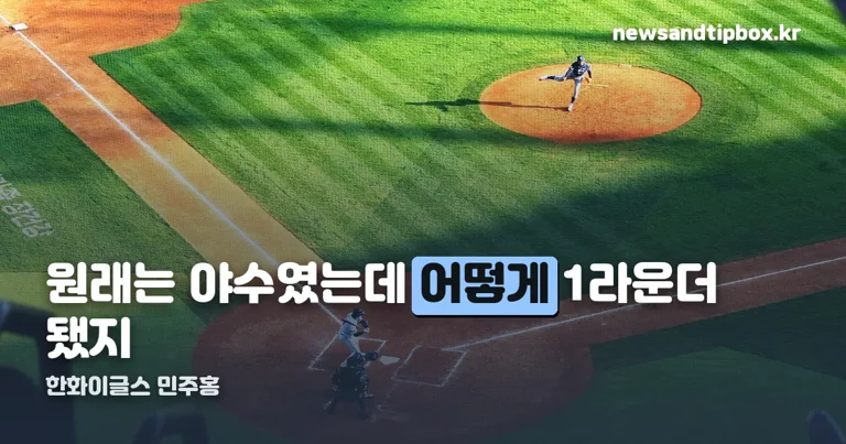 한화이글스 민주홍 정리 썸네일