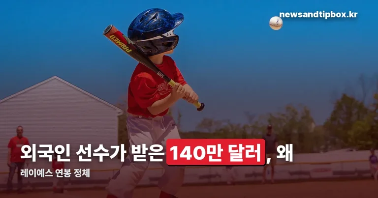 레이예스 연봉 정리 썸네일